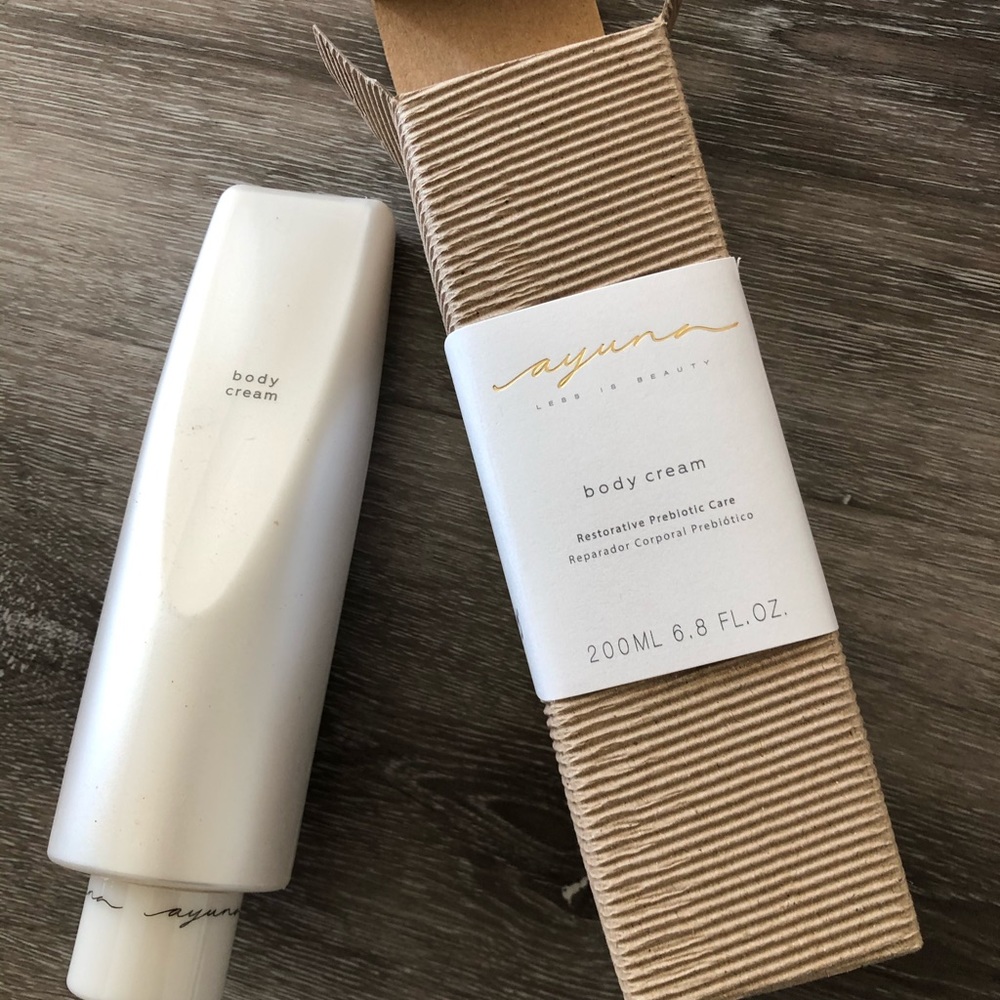 Body Cream. Restorative Probiotic Care. Ayuna